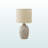 Aimi Beige Shade Contemporary Lighting Table Lamp,17.26'' H X 9.24'' W X 9.24'' D