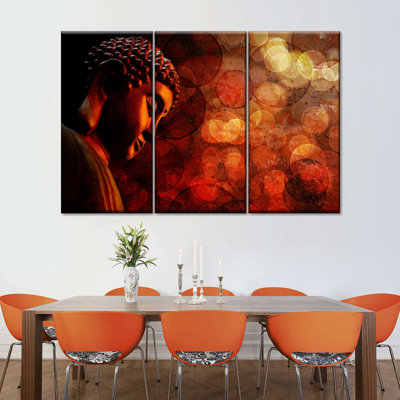 «Red Buddha», reproduction sur toile
