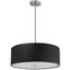 Lustre tambour 4 lumières à abat-jour Tess-306802979-306802988