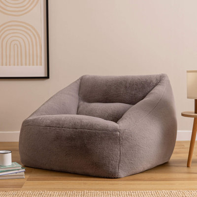 Bean Bag Bazaar Natalia Faux Fur Armchair Bean Bag