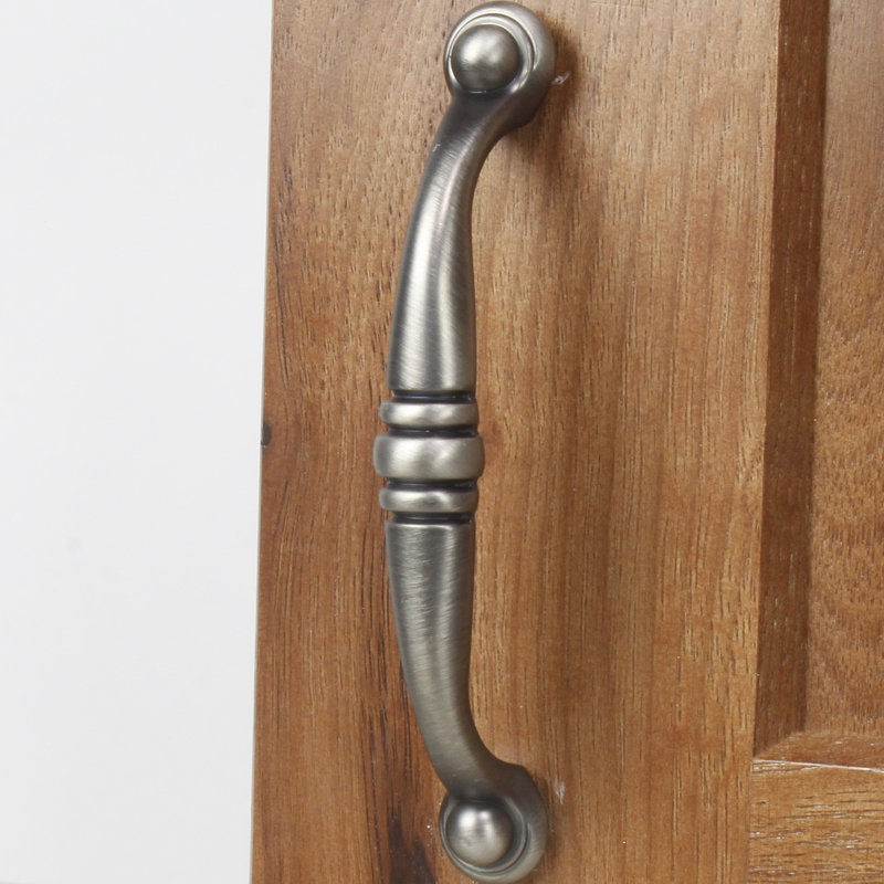 3 3/4" Center to Center Bar pull, Antique Pewter