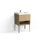 Modo 24" W Freestanding Single Bathroom Vanity with Dean Leg