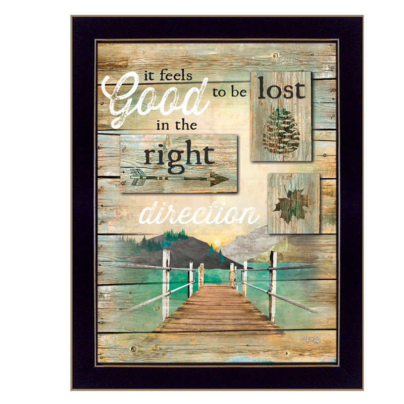 « go to the lake », art textuel encadré