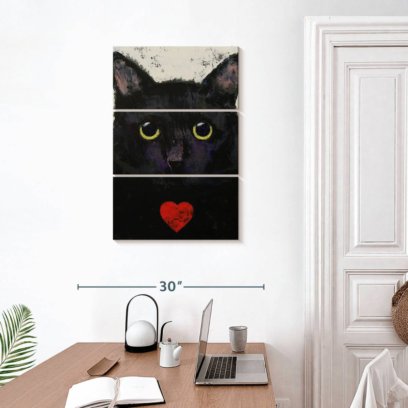 Brampt Love Cat, H 32 po x l 20 po