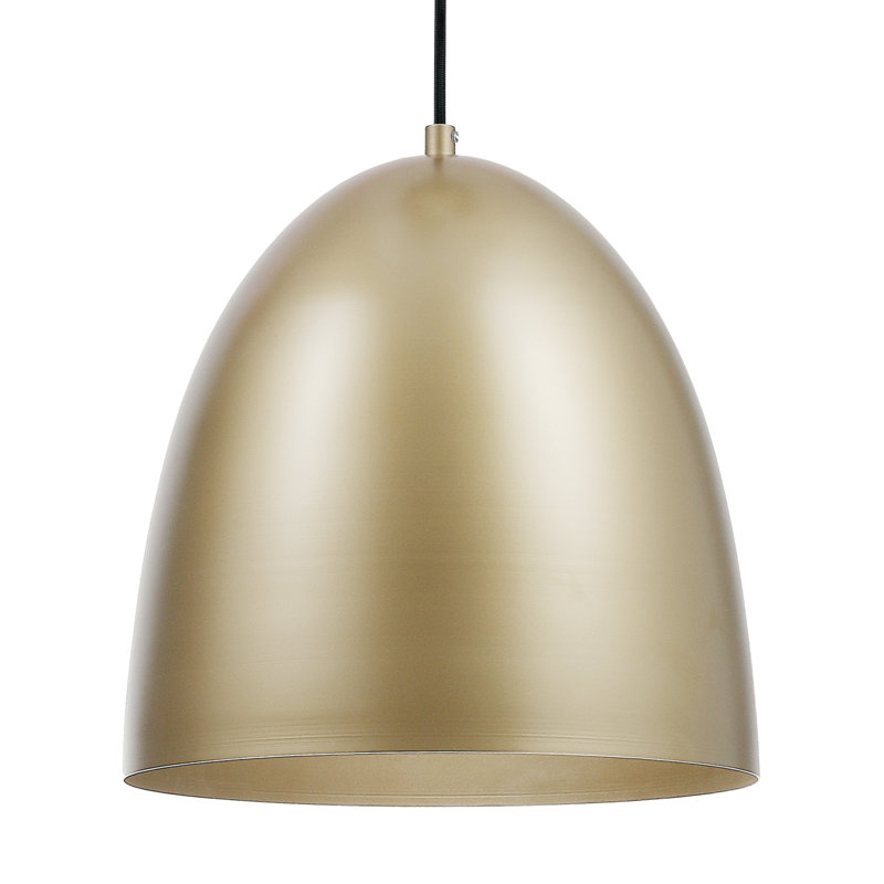 Luminaire suspendu en forme de cloche à 1 lumière Pleasanton