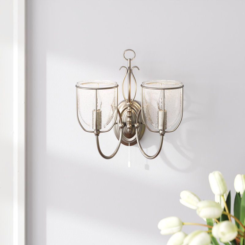 Dannemora Mild Steel Candle Wall Light