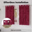 Alithia Velvet Room Darkening Curtain Pair-29410534-29410532