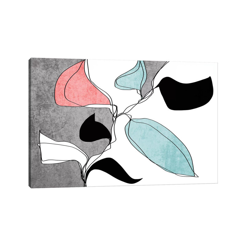 Abstract Bloom I-I by Irena Orlov - Wrapped Canvas Painting, 66.04 cm H x 45.72 cm W x 3.175 cm D