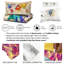 Tartan à carreaux roses - Ensemble de housse de couette abstrait - Microfibre de polyester-471891756