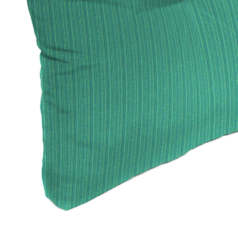 20" x 20" Tufted Outdoor Floor Cushion with Handle (Set of 2), Light Green