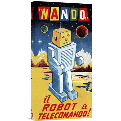 " Nando - Il Robot a Telecomando " Print