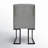 Bende Modern Fabric Upholstered Side Chairs with Metal Sled Base-1633455398