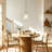Lanny 1- Light Milky Glass Pendant Light
