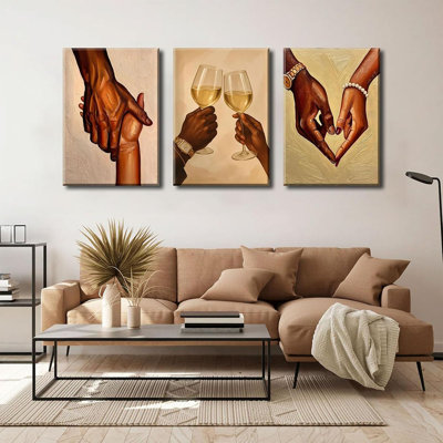 3 Piece Wrapped Canvas Print