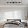 6 - Light 47.24" LED Dimmable Flush Mount