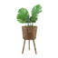 S / 3 POTS À BAMBOU 11/13/15 po NATUREL