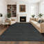 Tapis de salle à manger de couleur unie lavable à la machine pour le salon-1488467285-1490252160