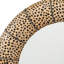 Cheetah Print 35" Round Accent Mirror
