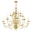Lustre à niveaux 22 lumières Benedetto-443755529