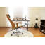 Fauteuil de direction en cuir véritable Caybree-86855083