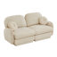 Canapé en chenille avec coussin de dossier matelassé Chenille Cloud-1913490850-1913490861