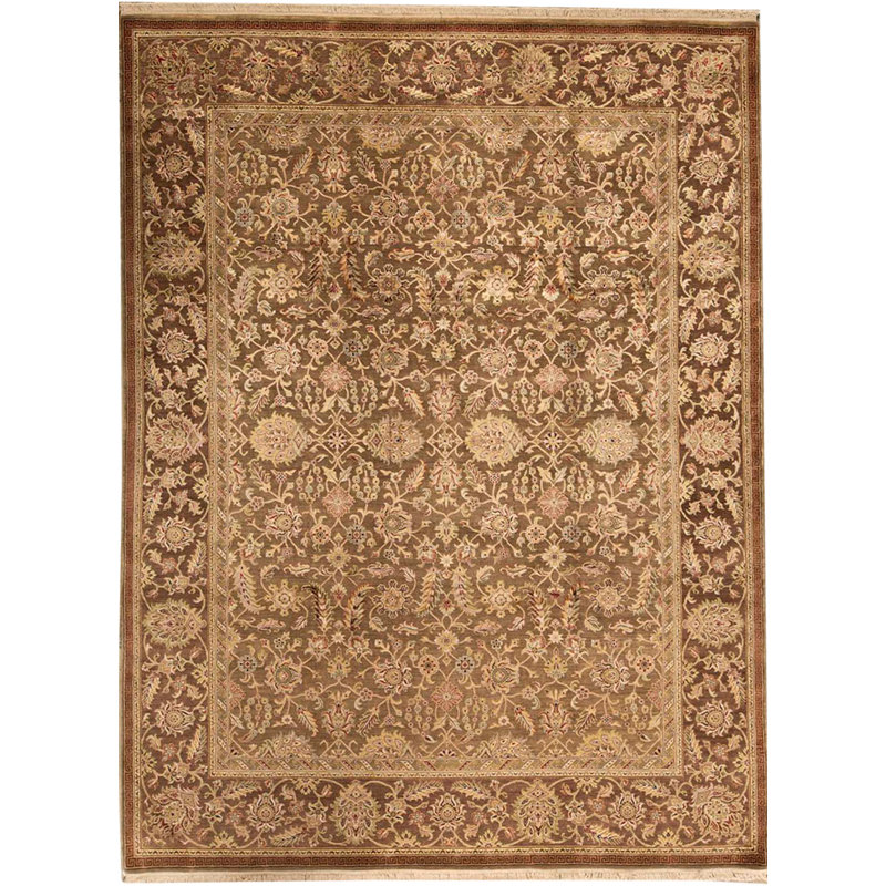 Oriental Area Rug in Brown