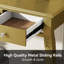Bureau de maquillage avec miroir ovale-1270878150