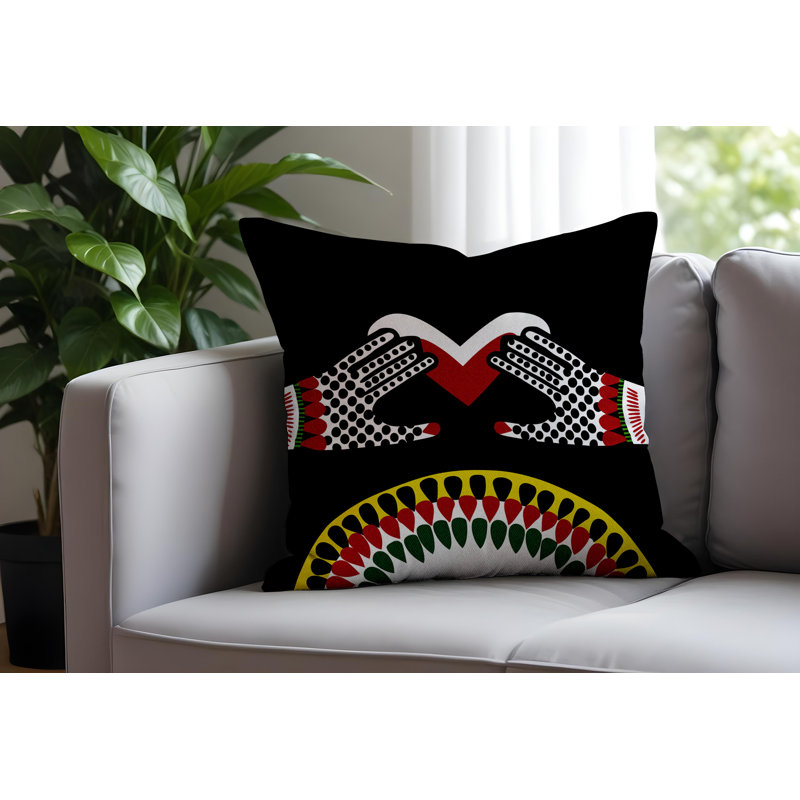 Love You  Square Throw Pillow, 16x16