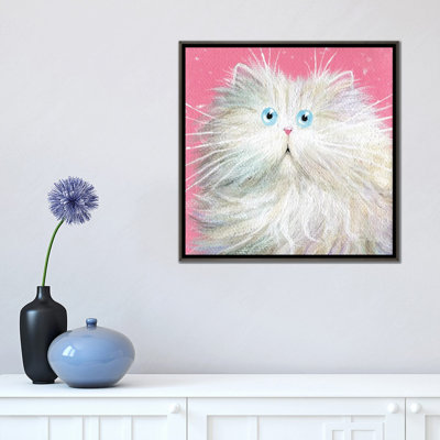 « White Persian » par Kim Haskins-reproduction d’art