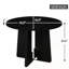 Round Dining Table for 4