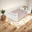 Lits simples Safe Safe, structure en bois de fer, chambre d'enfant indispensable