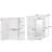 Rebound Wall Bathroom Cabinet