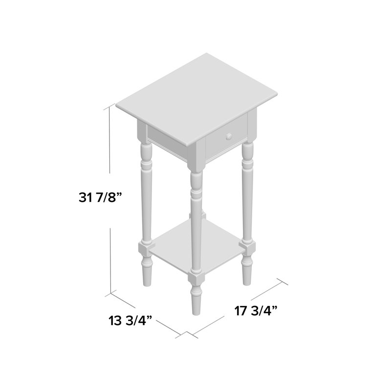 Ensemble de tables basses 2 pièces Malmesbury, Gris rétro
