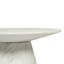 Table basse ronde en béton Caldera - Blanco-567856973