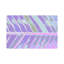 Tropical Leaf Vegan Leather Rectangle Pebble Placemat-1796008003