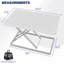 Adjustable Metal Base Standing Desk Converter