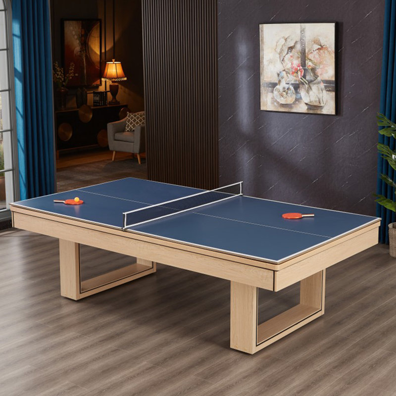 Table de billard multi-jeux IQOWEL, Gris, 8 pi