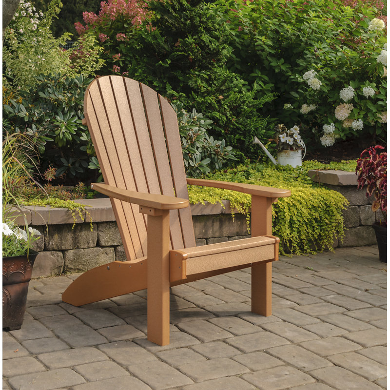Aatikah Outdoor Adirondack Chair, Cedar