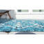 Tapis intérieur / extérieur bleu / gris Harlee-98236370