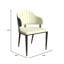 Hunsaker Mid-Century Modern Accent Dining Chair - Curved Backrest Industrial Metal Frame Desk Seating in Single, Set of 2, Set of 4-1933575303-1908903437