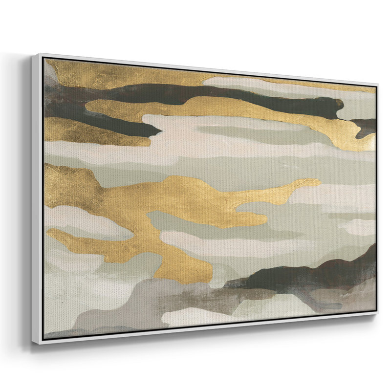 Stone Shadows I, toile encadrée de qualité supérieure - prête à être accrochée, H 27 po x l 41 po x P 2 po