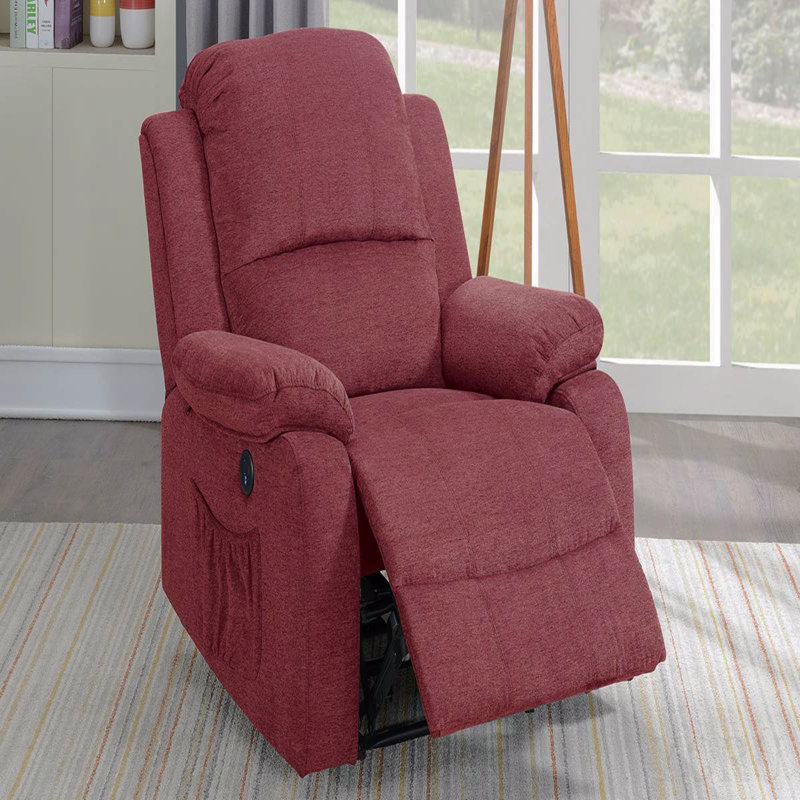 Power Recliner In Paprika Red