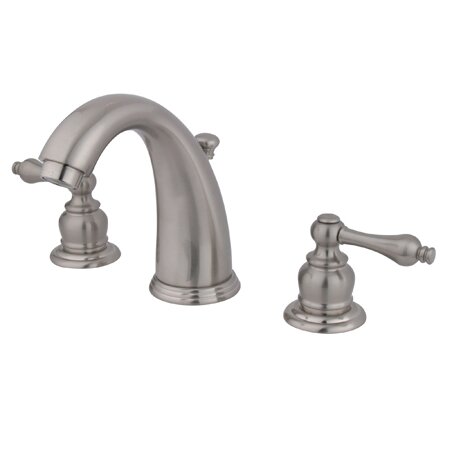 Elements of Design Widespread Bathroom Faucet with Drain Assembly ...