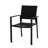Outdoor Black Dining Chair - Aluminum Frame & Mesh Seat, Weather , 22"d X 23"w 33.41"h Aluminum, Seating, 23" 22" 33.41