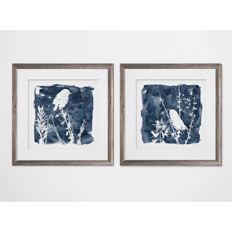 " Indigo Bird " 2 - Pieces