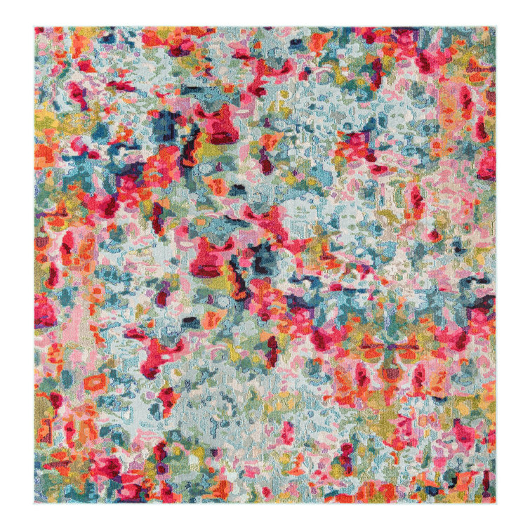 Hashimoto Washable Abstract Indoor Rug