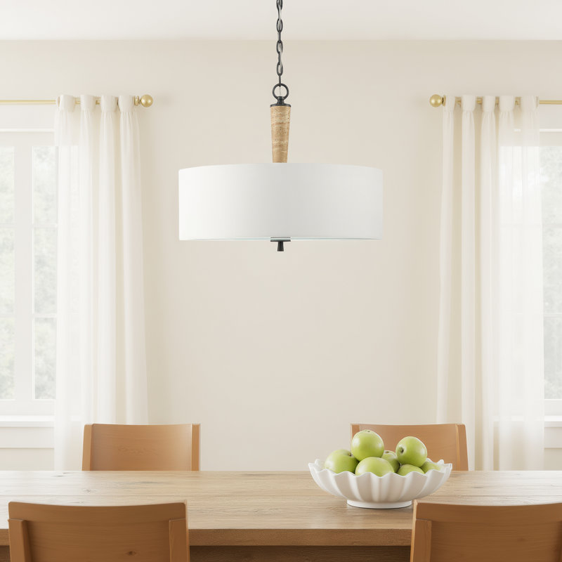 Dennie Iron 2-Light Chandelier