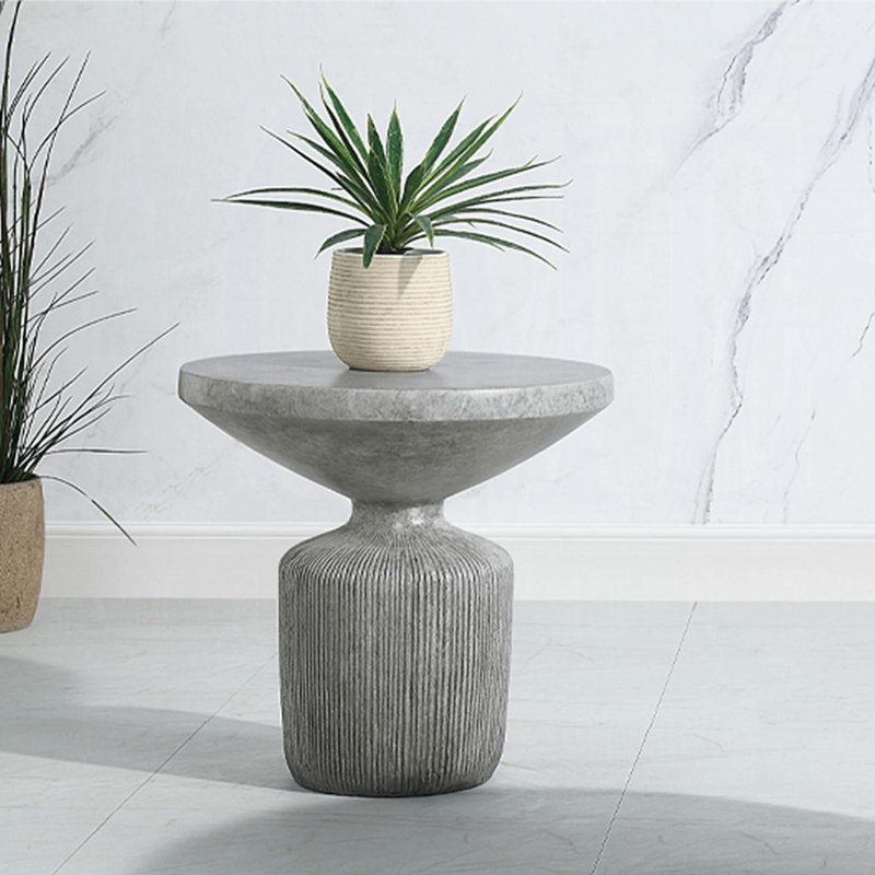 Table de bout avec piédestal