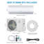 Mini climatiseur bibloc sans conduit Babevy 36000 BTU