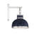 Krum Steel Armed Sconce-529522360